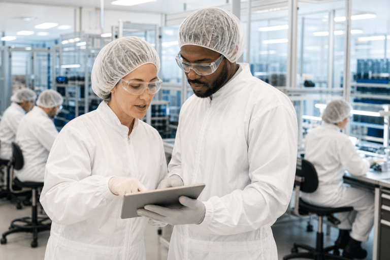 Cleanroom Manufacturing Staffing in Newark, NJ